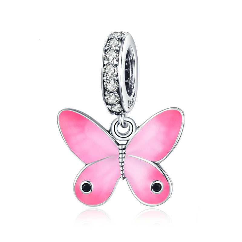 "Panjabi" Schmetterling Charm 925 Sterling Silber