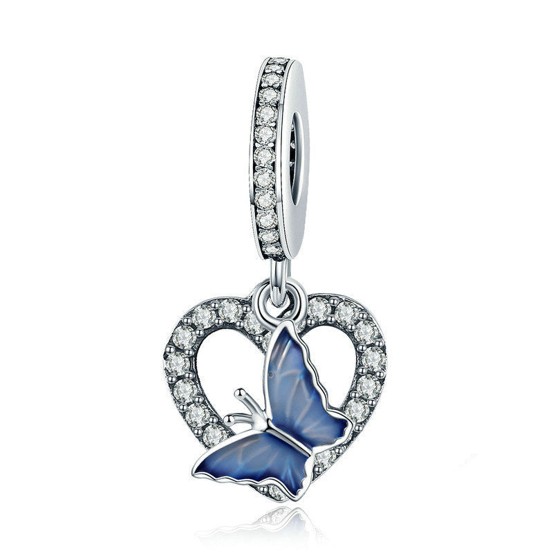 "Panjabi" Schmetterling Charm 925 Sterling Silber