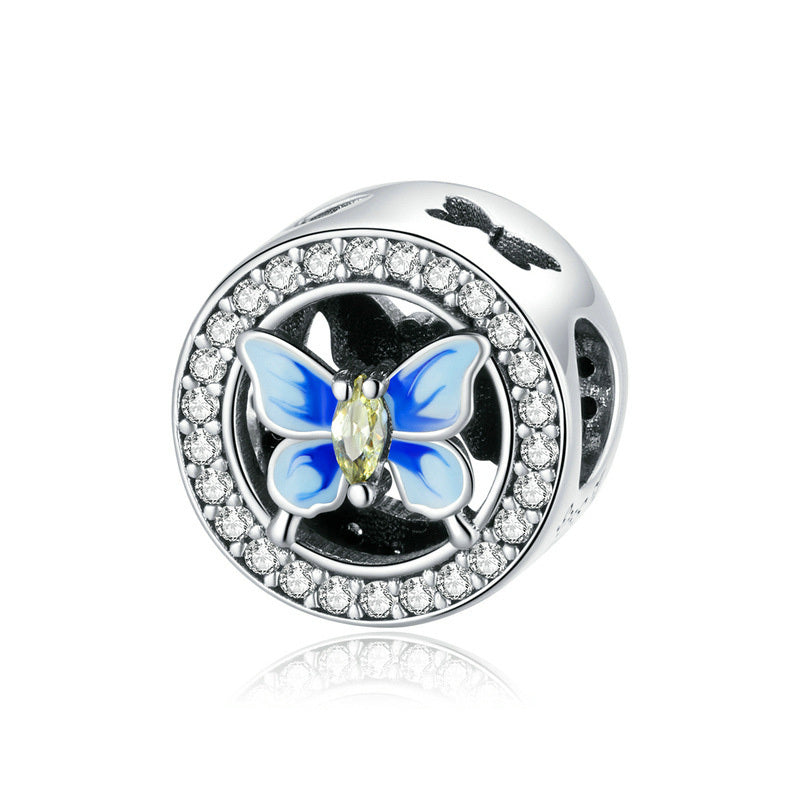 "Panjabi" Schmetterling Charm 925 Sterling Silber