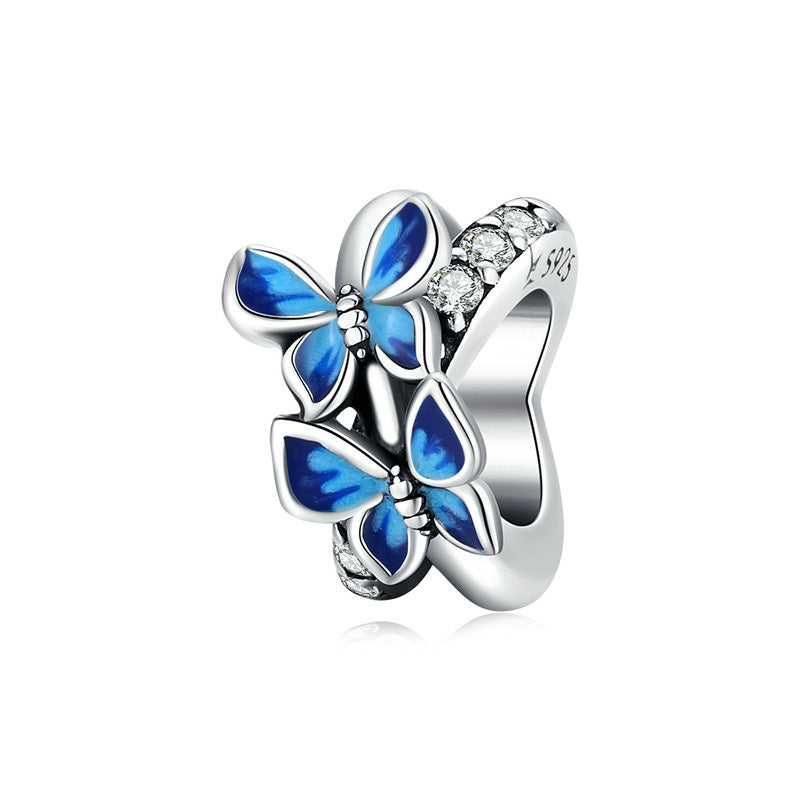 "Panjabi" Schmetterling Charm 925 Sterling Silber