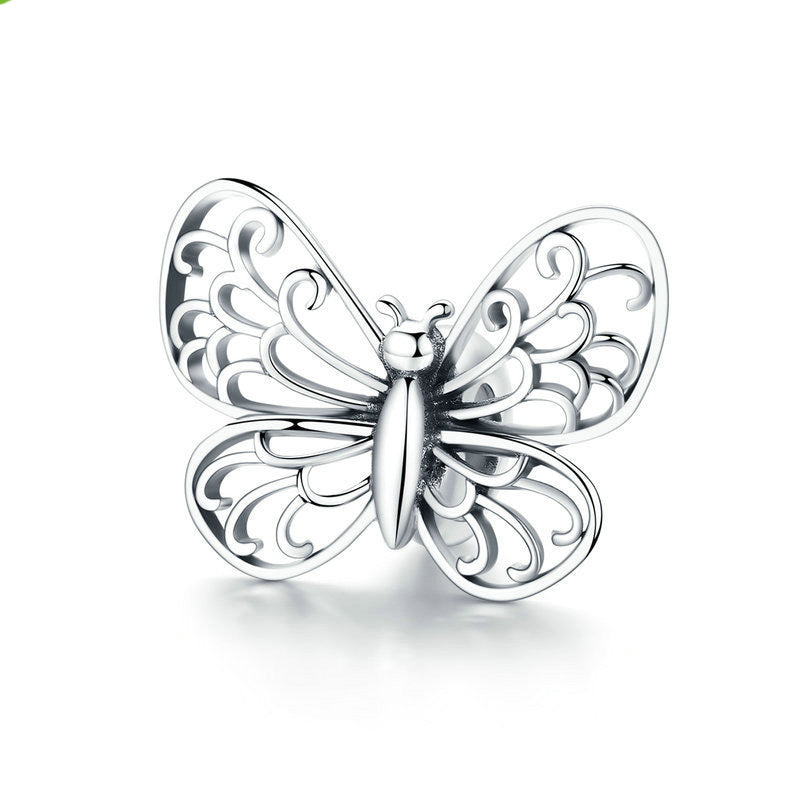 "Panjabi" Schmetterling Charm 925 Sterling Silber