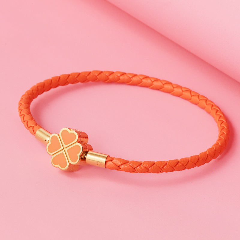 "4 Leafs" Armband