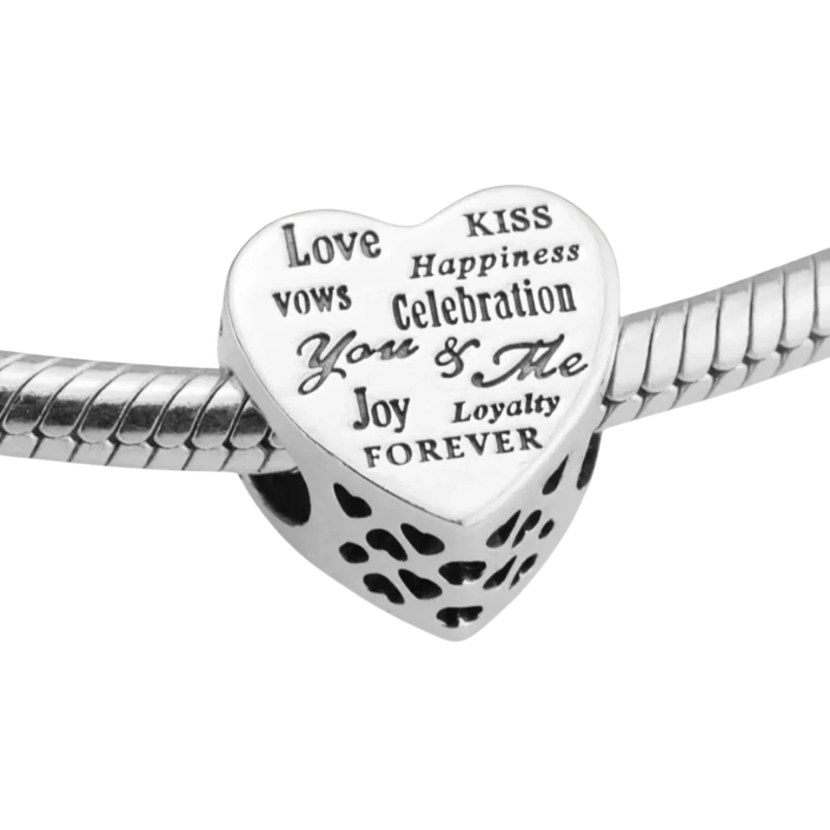 "BeLove" Charm 925er Silber