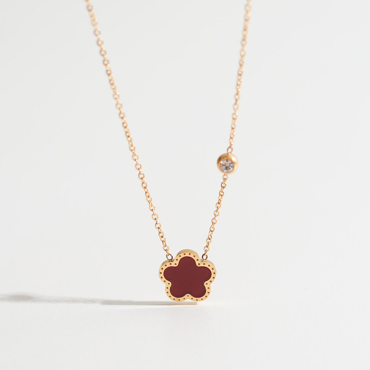 FILINZI - Kette "Flory" mit Steinchen