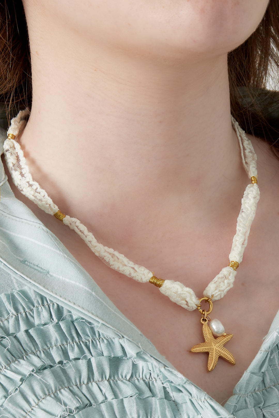 Seestern & Perlenkette