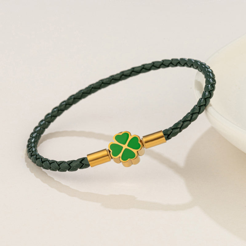 "4 Leafs" Armband
