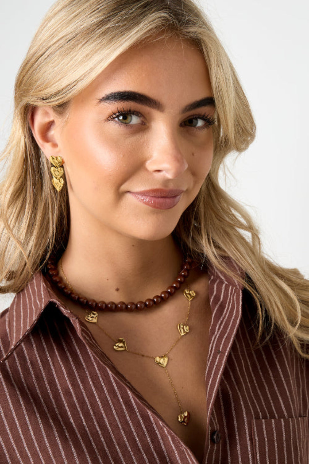 Anhänger halsketten Herz Casual Täglich Einfache Serie frauen schmuck