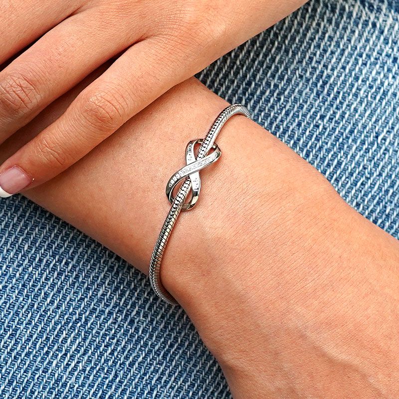 "YouLove" Charm 925 Sterling Silber
