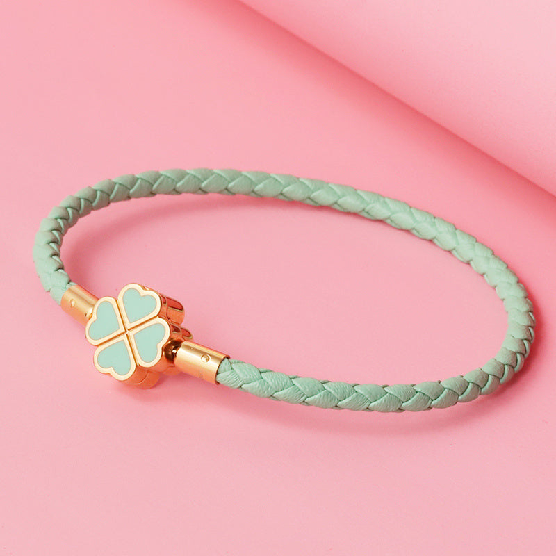 "4 Leafs" Armband