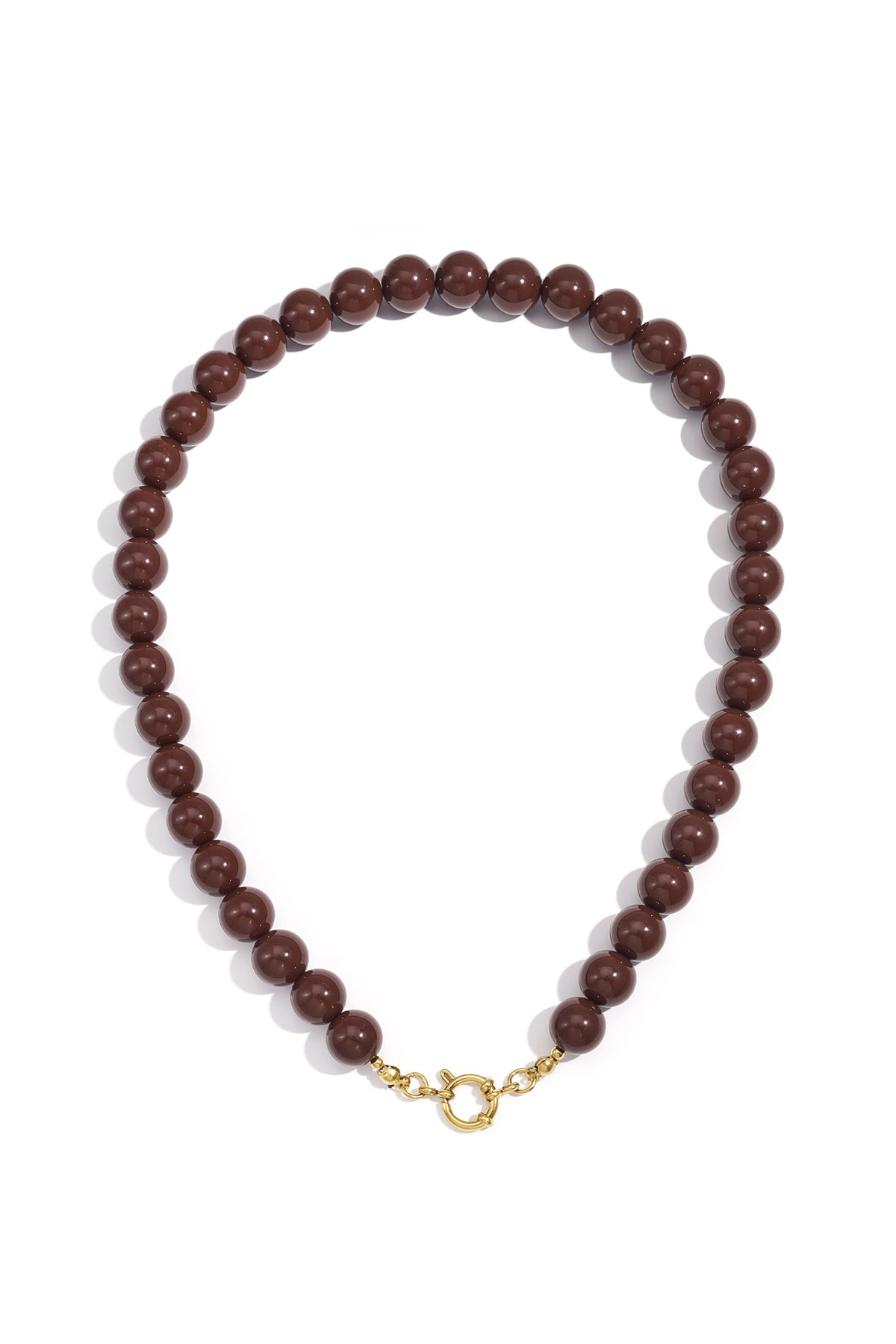 Perlenkette mit Vorderverschluss – 12 mm