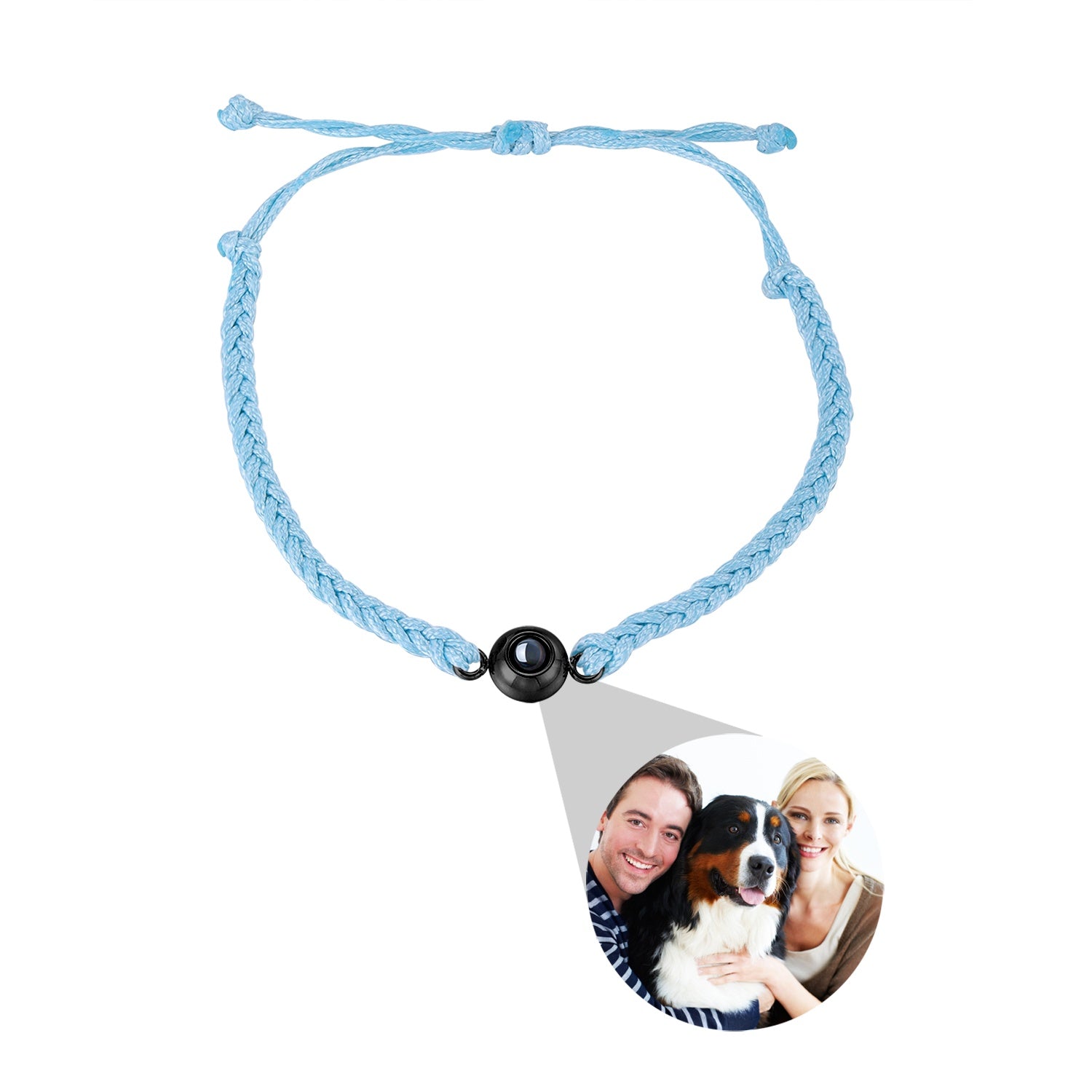 "Rope" Armband mit Fotoprojektion