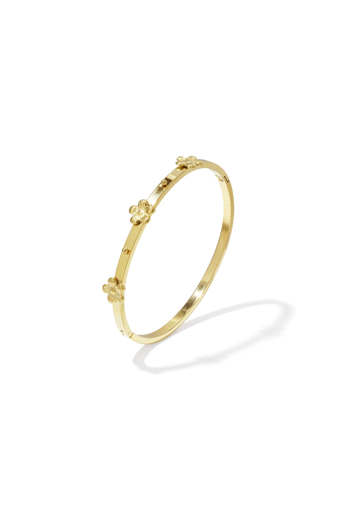 Armreif mit floralen Details