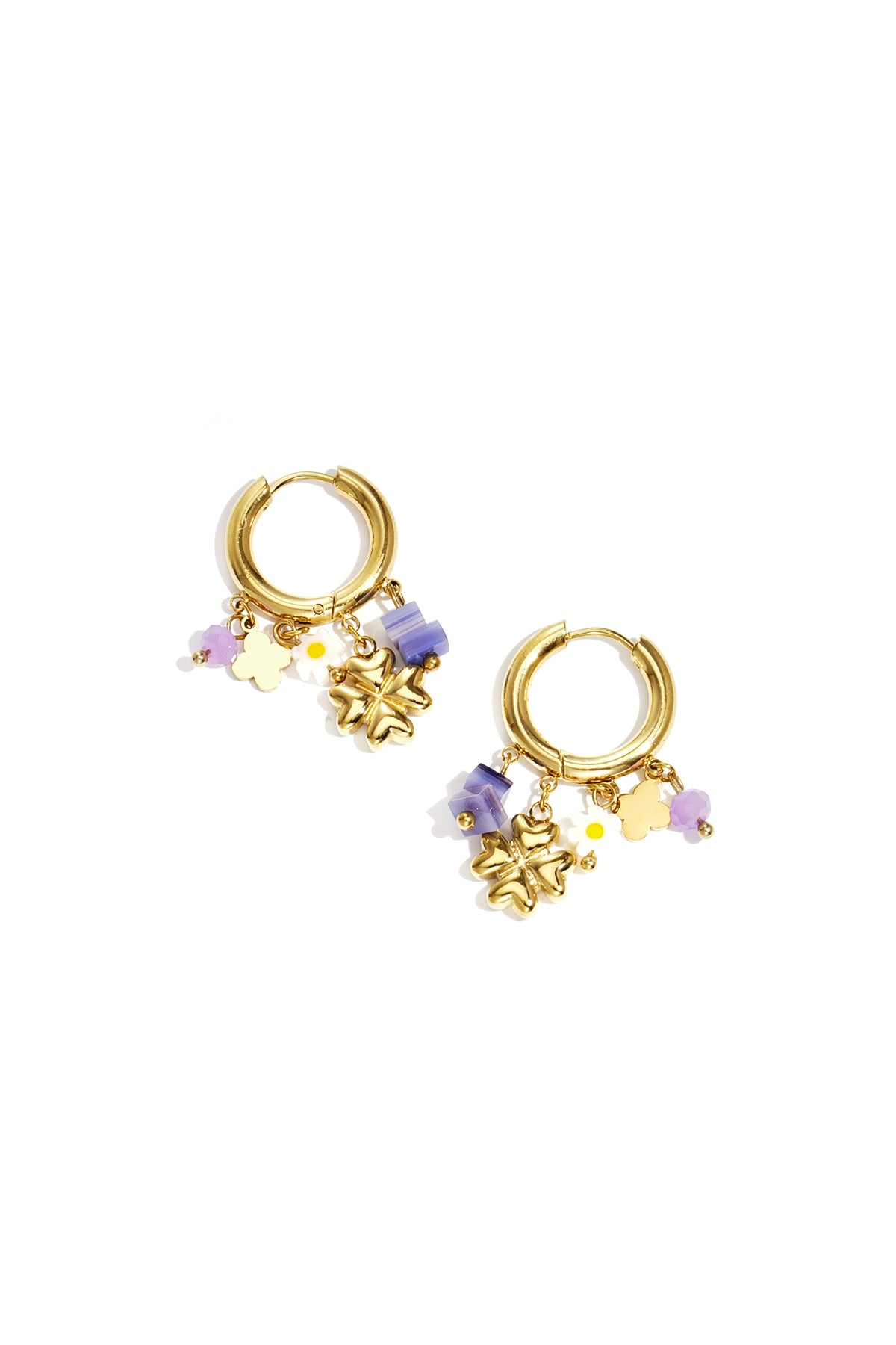 Ohrhänger aus Edelstahl, Kirsche, süße romantische Serie, Damenschmuck