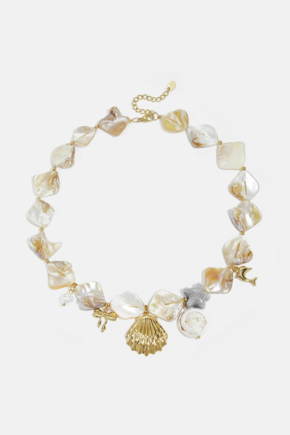 Perlenketten aus Muscheln, Muschel-Urlaubs-/Strand-Ethno-Serie, Damenschmuck