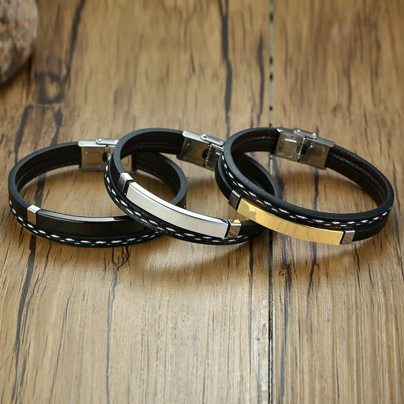 FILINZI - &quot;Limbo&quot; Herrenarmband, Personalisierbar