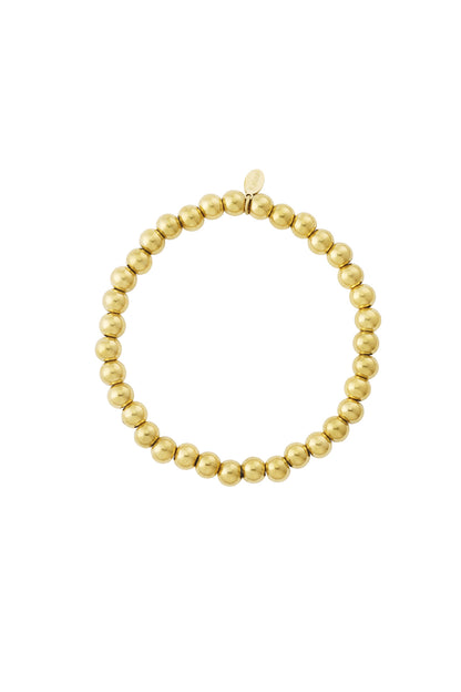 Armbänder aus massiven Perlen - 6 mm