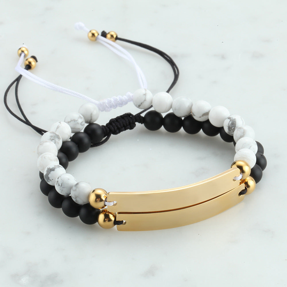 FILINZI - &quot;Jade&quot; Armband, personalisierbar