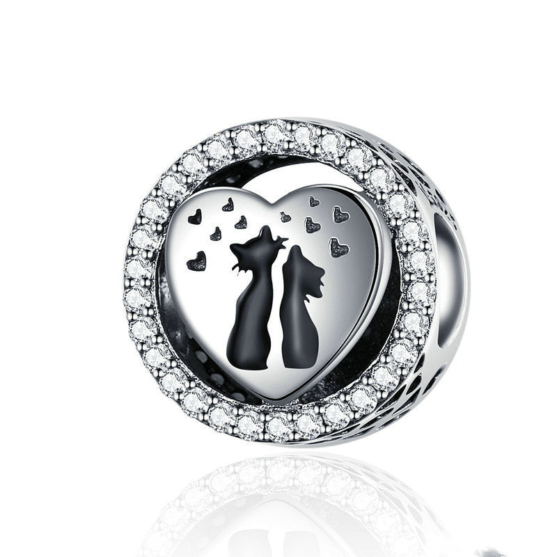&quot;CattyLove&quot; Charm