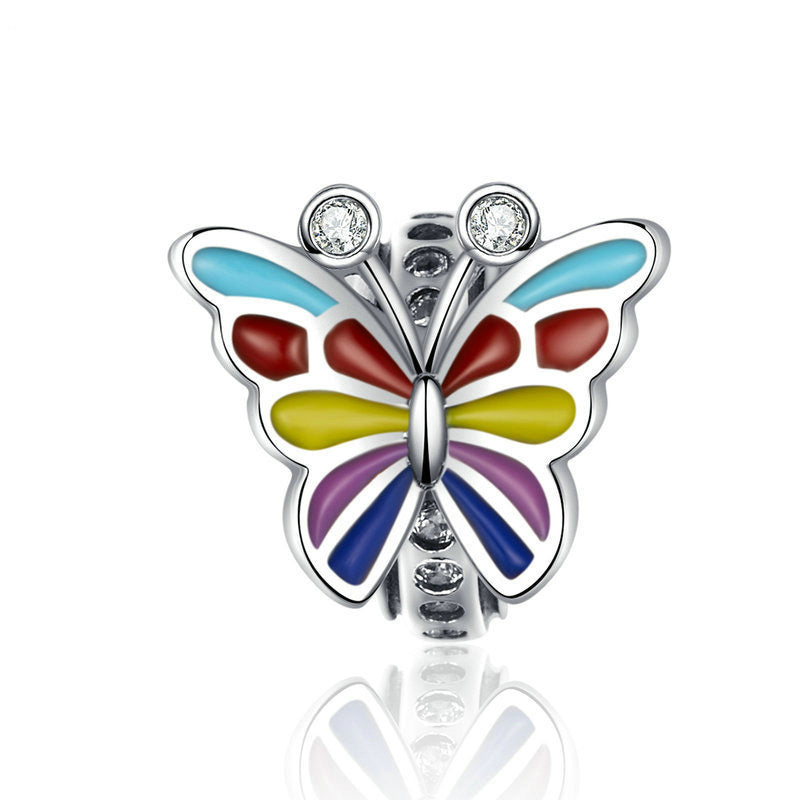 "Panjabi" Schmetterling Charm 925 Sterling Silber