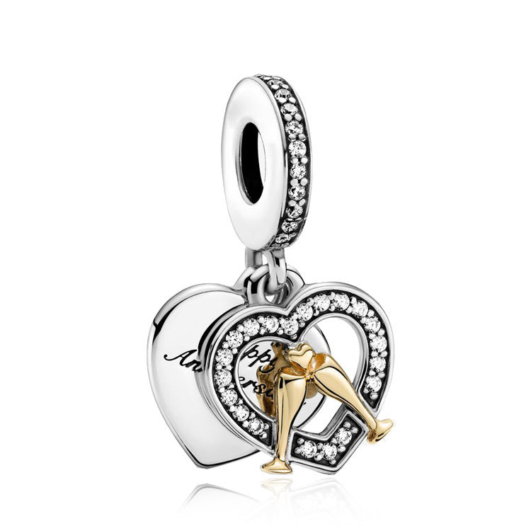FILINZI - &quot;Happy Anniversary&quot; Charm