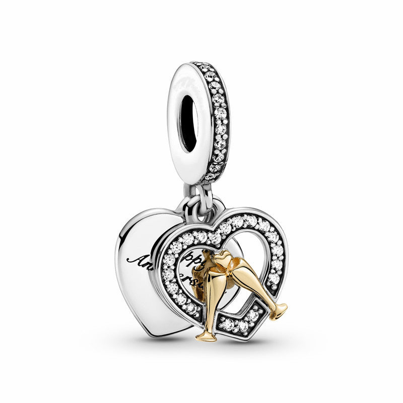 FILINZI - &quot;Happy Anniversary&quot; Charm