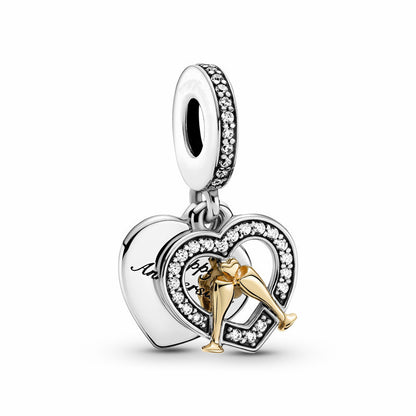 FILINZI - &quot;Happy Anniversary&quot; Charm