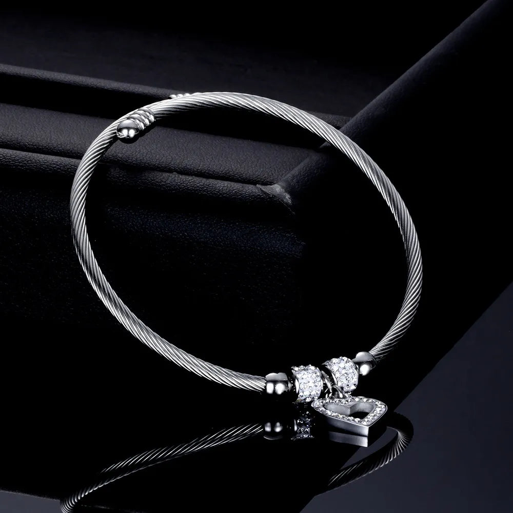"Fabi" Armband mit Herz Charm