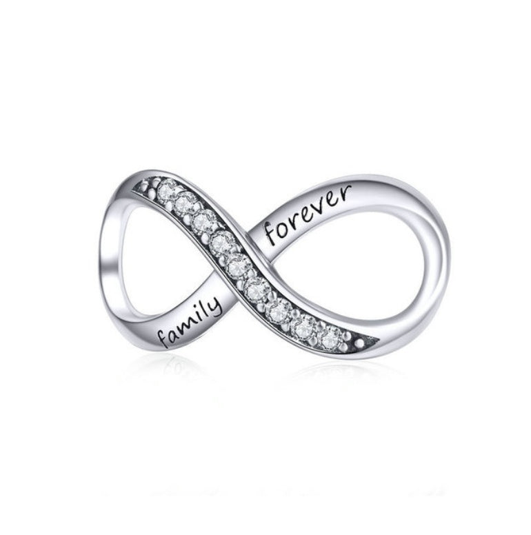 "YouLove" Charm 925 Sterling Silber