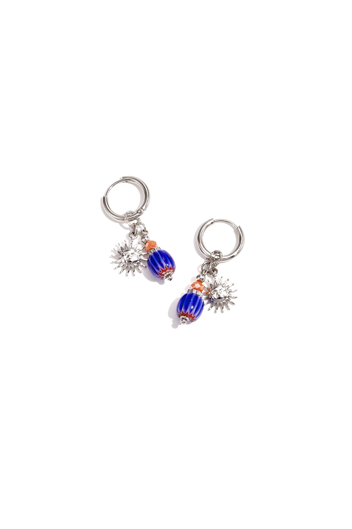 Sun Happy Charm Ohrringe