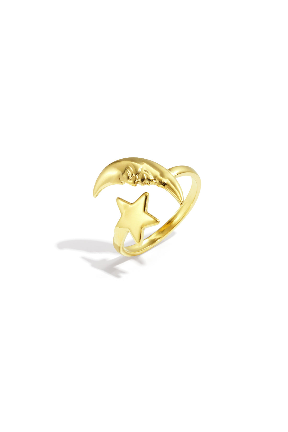 Edelstahl Minimalist Ringe Stern Casual Täglich Einfache Serie frauen schmuck