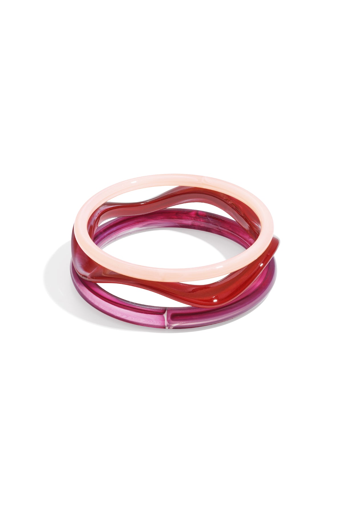 Acryl Armreifen Einfarbig Casual Täglich Einfache Serie frauen schmuck
