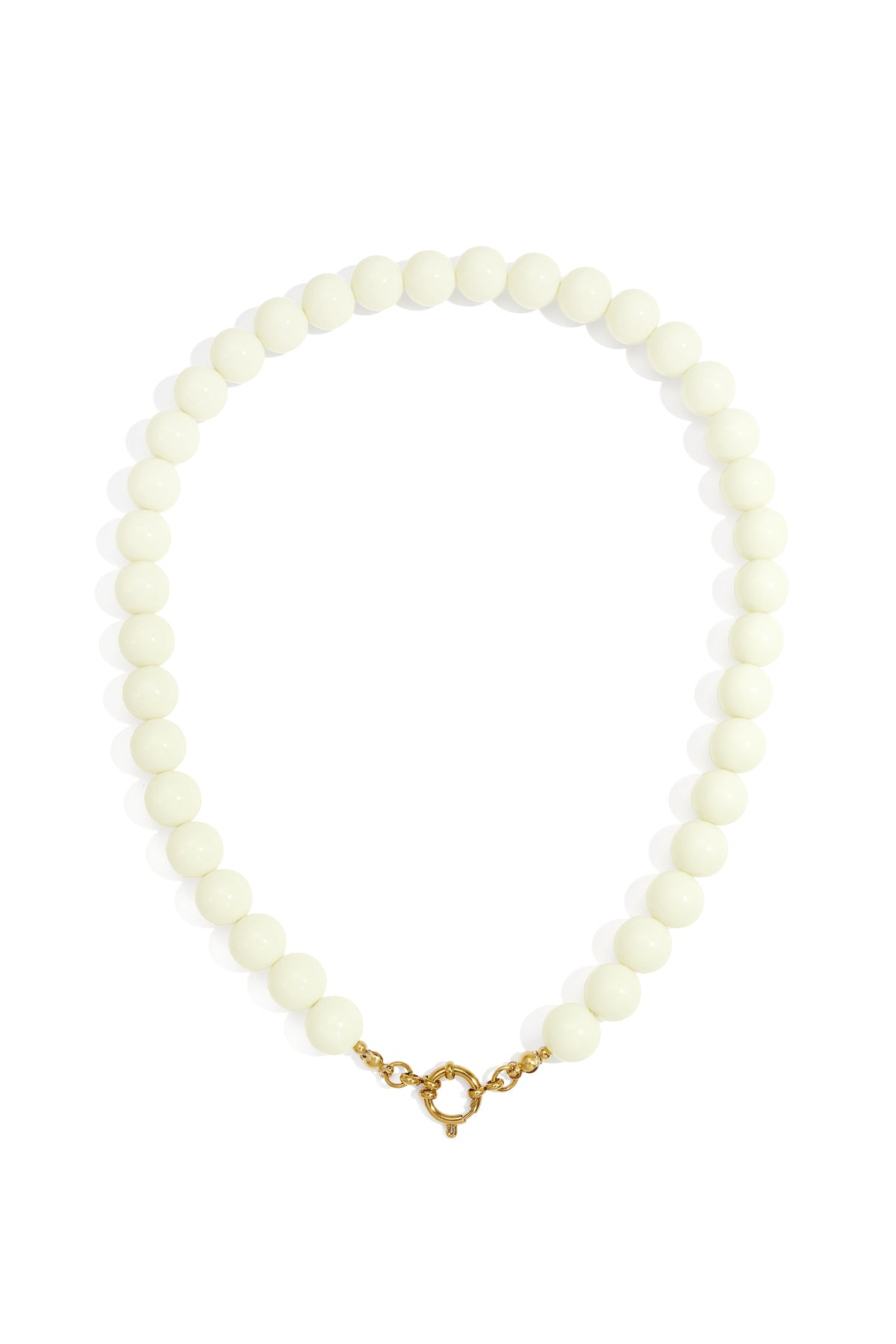 Perlenkette mit Vorderverschluss – 12 mm