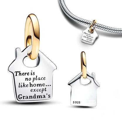 Family Friends Charms-925er Sterling Silber