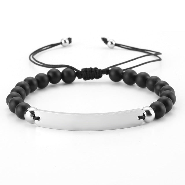 FILINZI - &quot;Jade&quot; Armband, personalisierbar