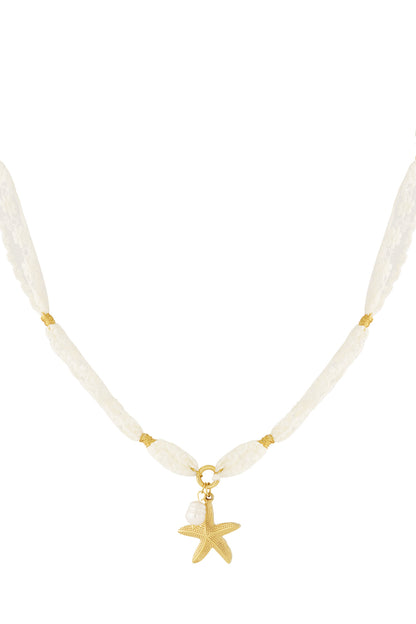Seestern &amp; Perlenkette