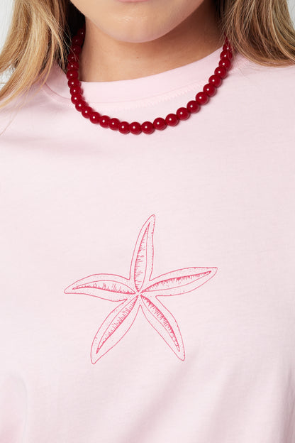 Halskette mit mittelgroßen Perlen-10mm