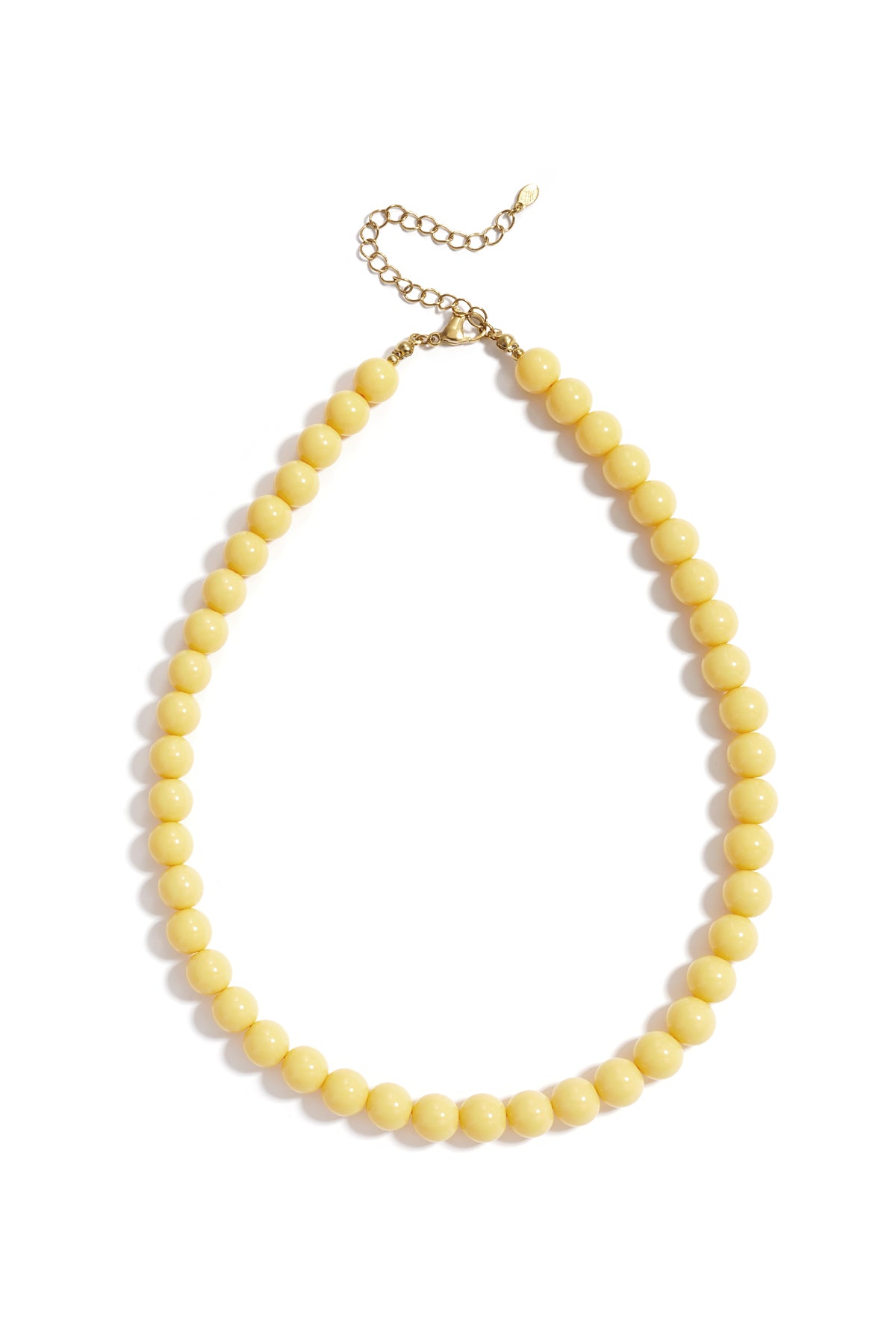 Halskette mit mittelgroßen Perlen-10mm