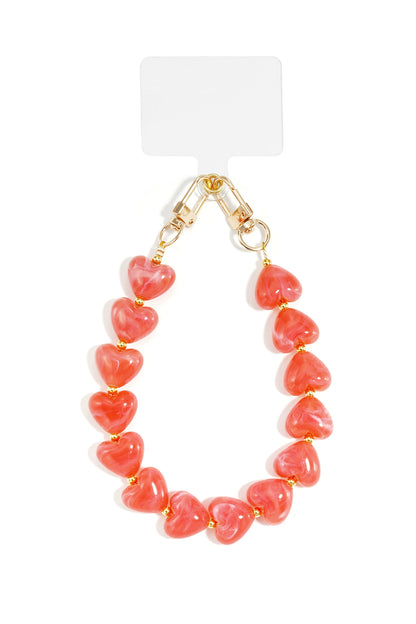 Telefonkabel Herz Lässig Acryl Täglich Accessoires