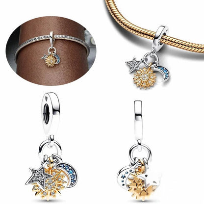 Family Friends Charms-925er Sterling Silber