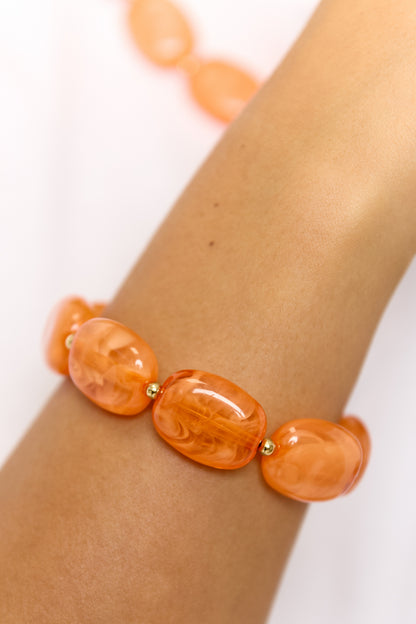Armband mit Squoval-Perlen
