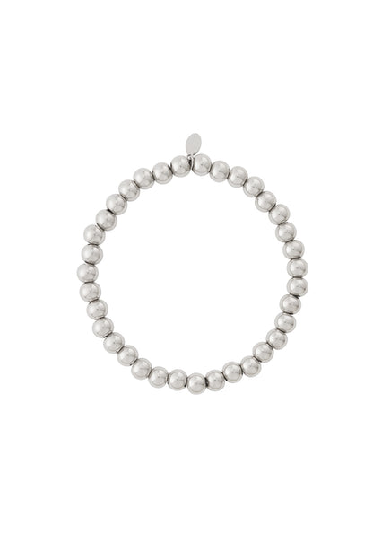 Armbänder aus massiven Perlen - 6 mm