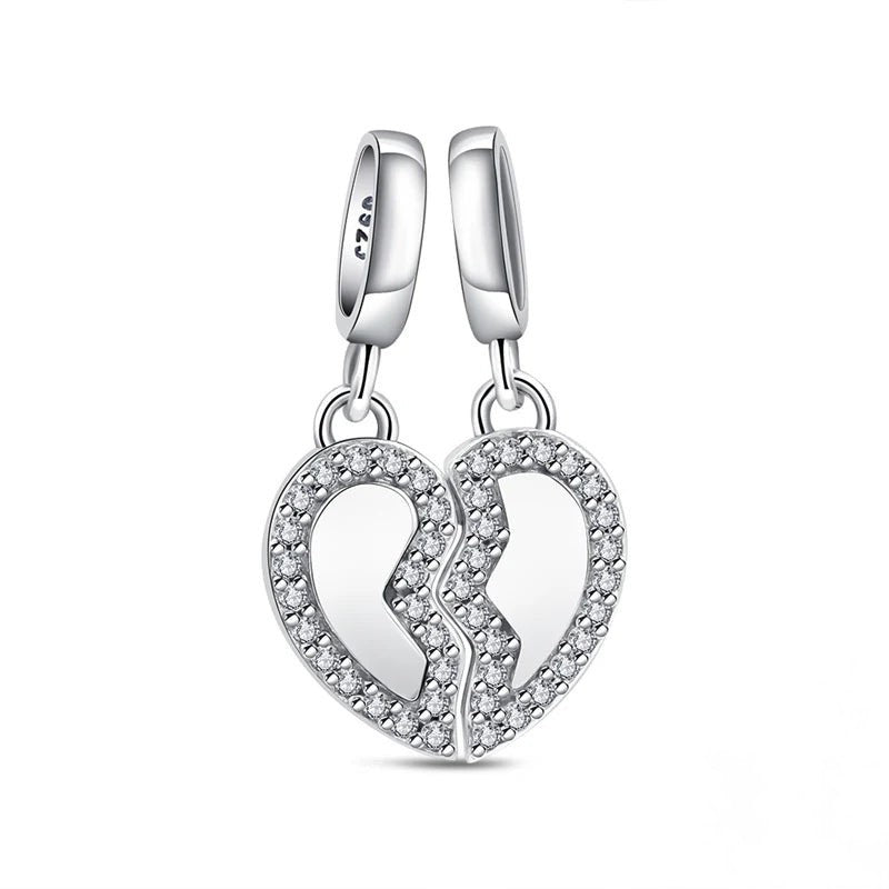 Family Friends Charms-925er Sterling Silber