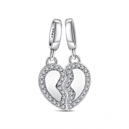 Family Friends Charms-925er Sterling Silber