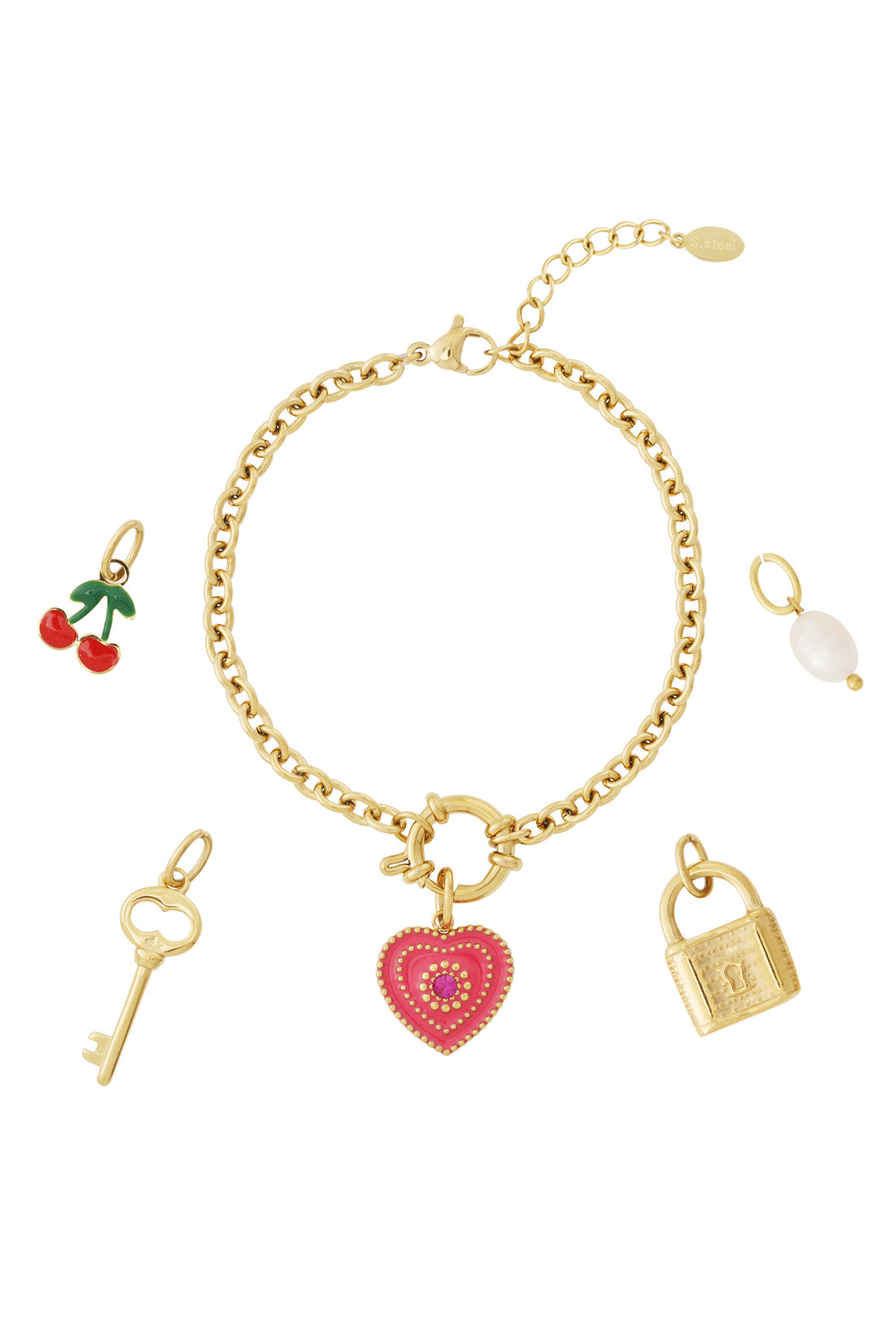 Herz-DIY-Armband