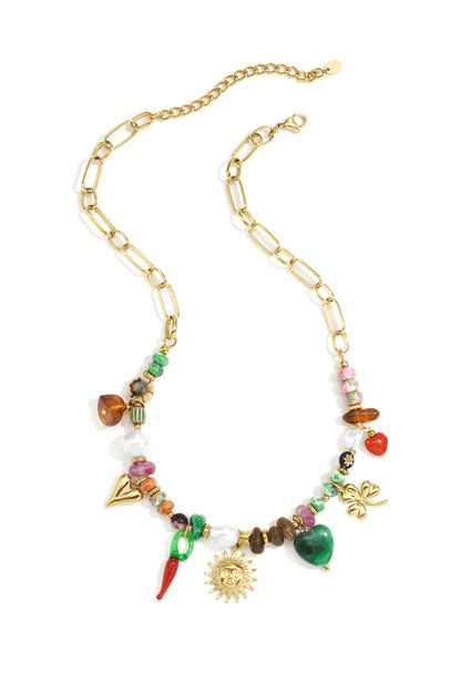 Perlenketten Herz Sonne Perlen Casual Täglich Ethnische Serie Damenschmuck