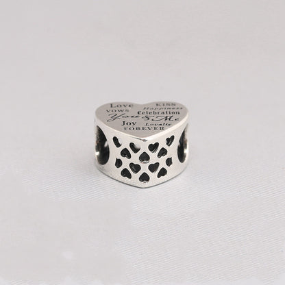 &quot;BeLove&quot; Charm 925er Silber