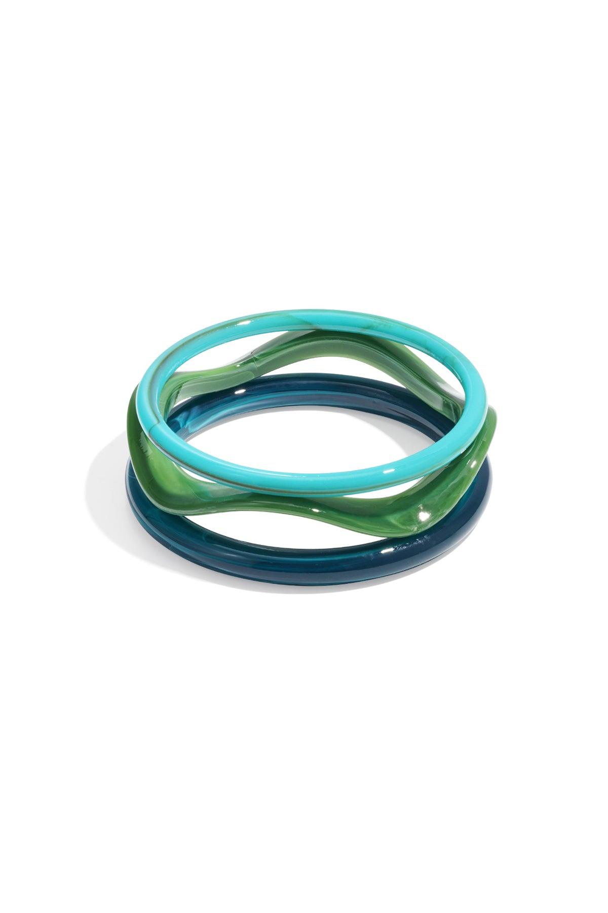 Acryl Armreifen Einfarbig Casual Täglich Einfache Serie frauen schmuck
