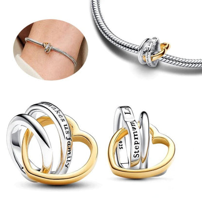 Family Friends Charms-925er Sterling Silber