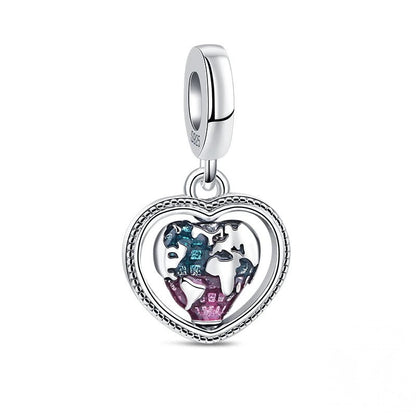 Family Friends Charms-925er Sterling Silber