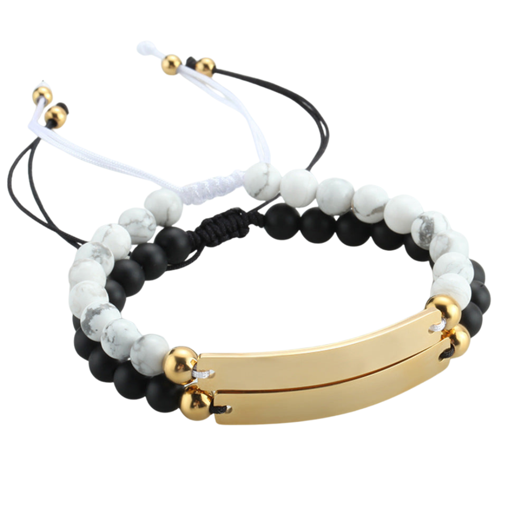FILINZI - &quot;Jade&quot; Armband, personalisierbar